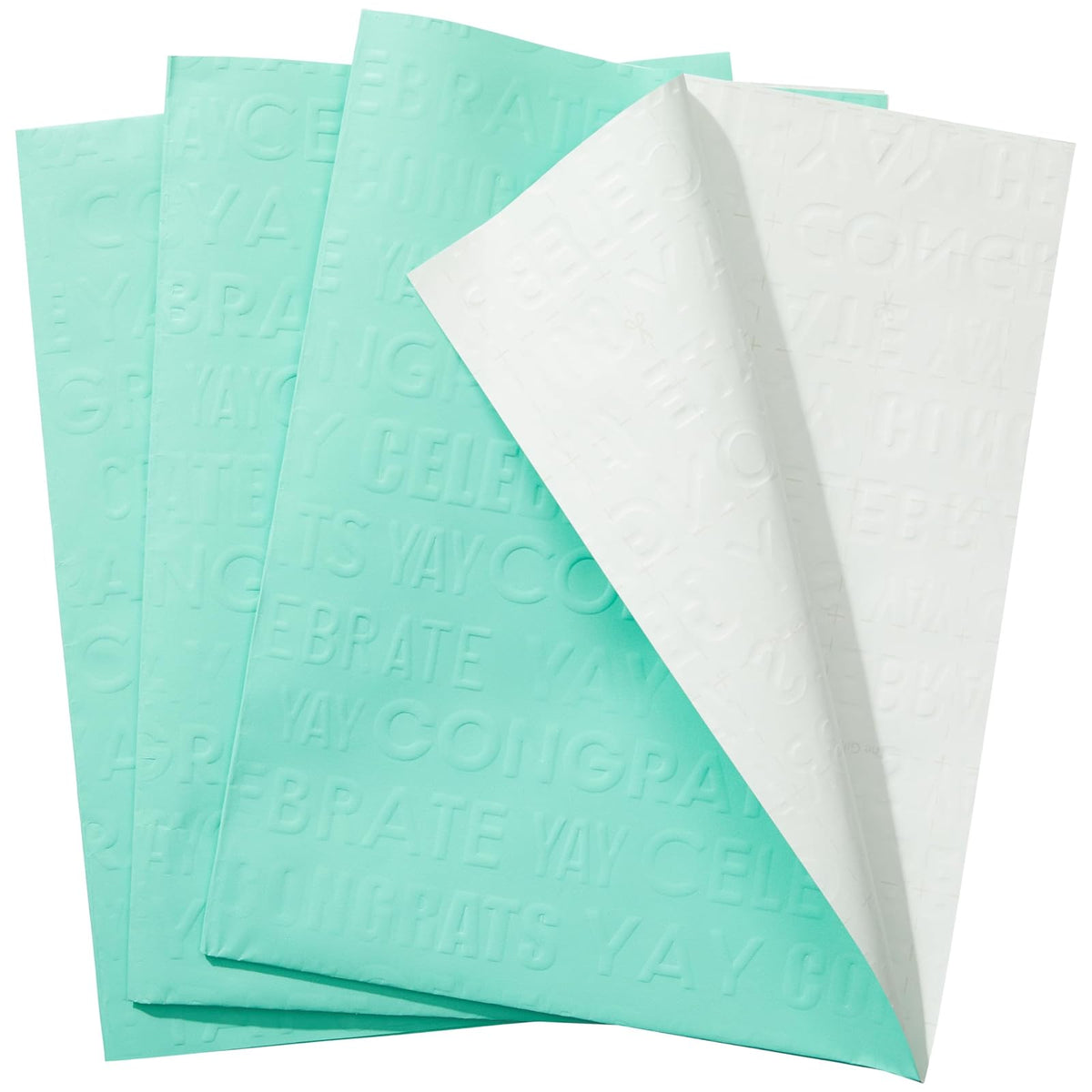 The Gift Wrap Company Gift Wrap, 3 Sheet (Pack of 1), Teal