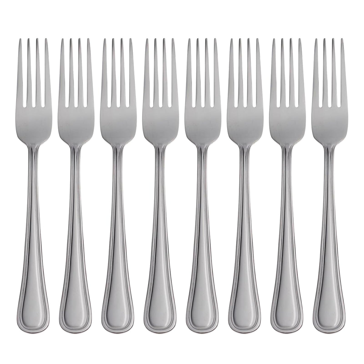 Oneida Flatware, Set of 8, Silver