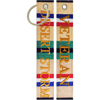 EE Keychain, 5 x 1-1/16, Tan