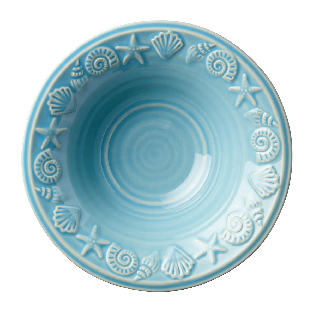 Certified International Dishware Bowl, 11 inches x 3.5 inches, Sea-Blue