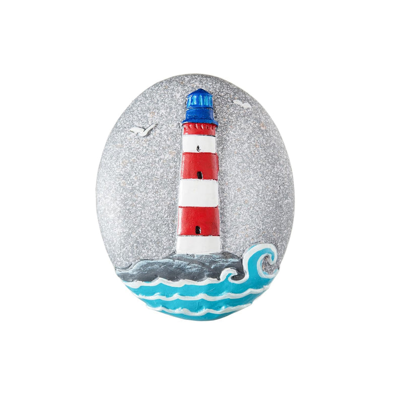 Beachcombers Resin Light House Refrigerator Magnet, 2.76-inch Length, Home Decor