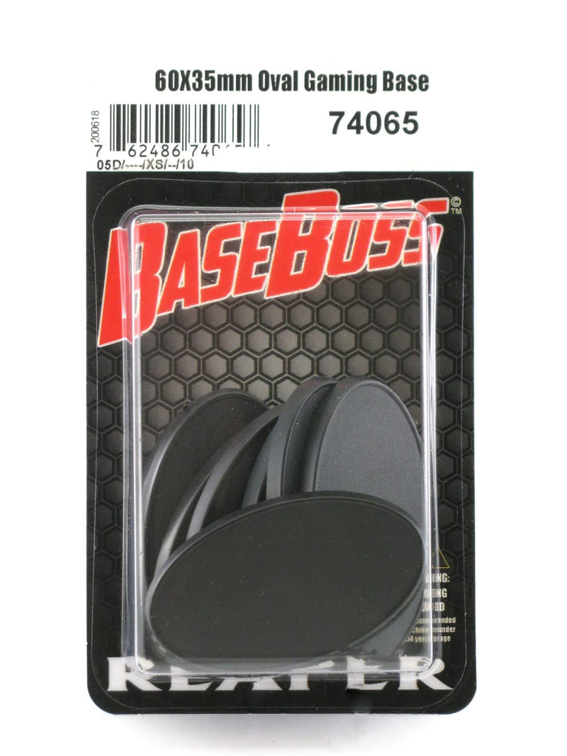 Reaper Miniatures 60x35mm Oval Gaming Bases