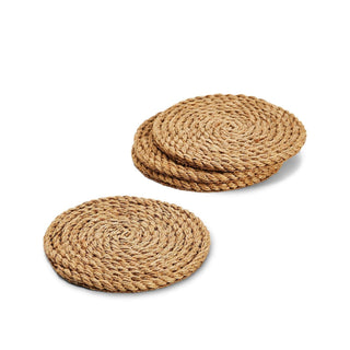 Two's Company Drink Coaster, One Size, Brown