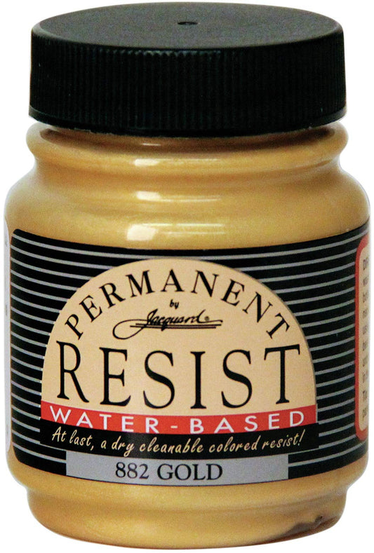 Jacquard Permanent Resist Water Based 2 1/4 oz Gold, 882
