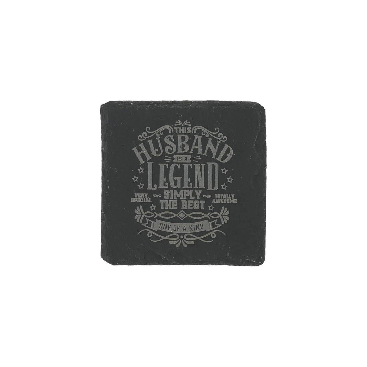 Pavilion Gift Company Drink Coaster, Gray