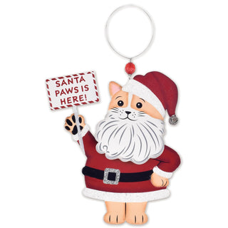 Sunset Vista Designs Hanging Ornament, 10 Inch, Red/ White