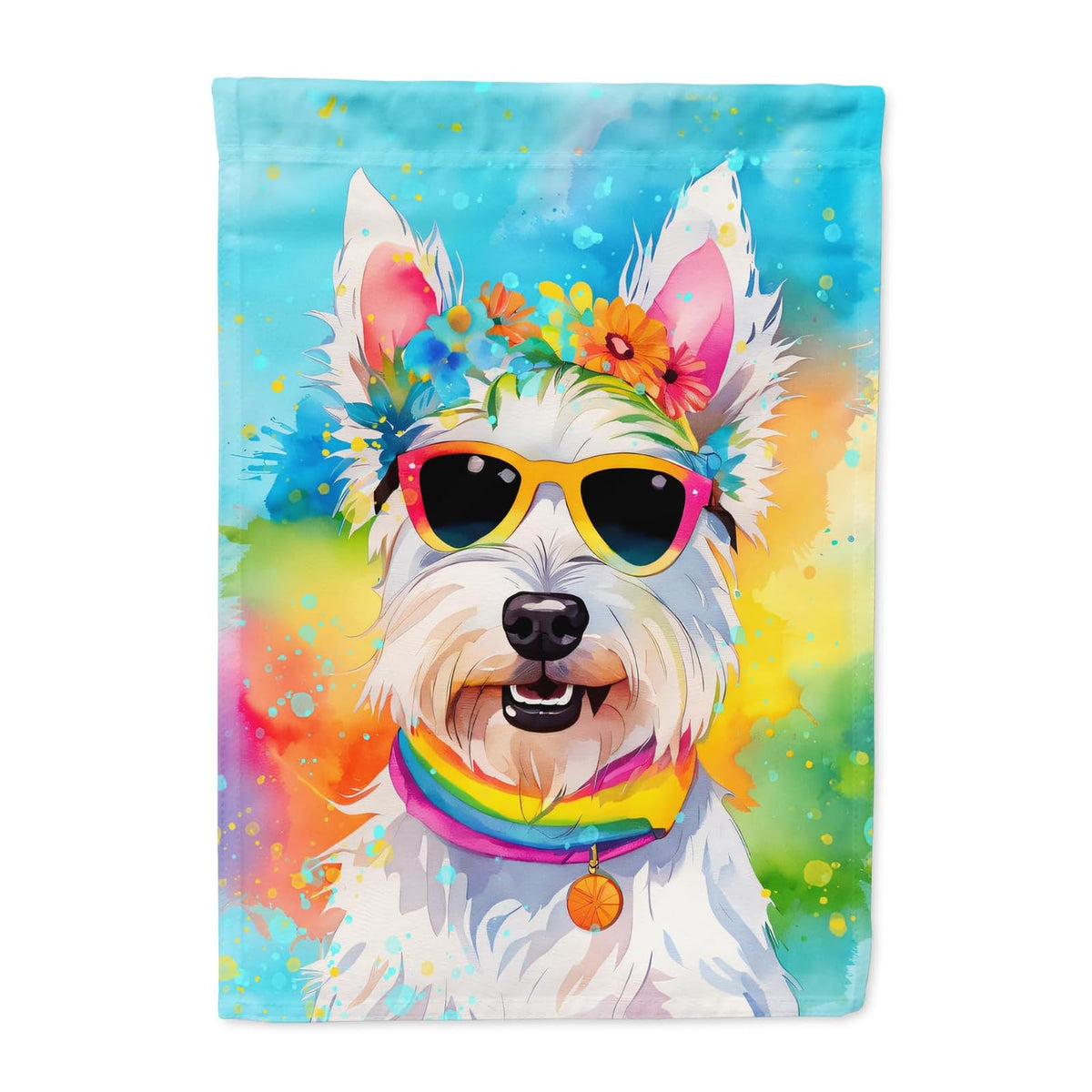 Caroline's Treasures Banner, House Size, Westie 2570