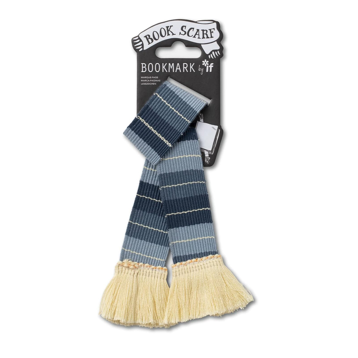 IF Bookmark, One Size, Grey & Cream