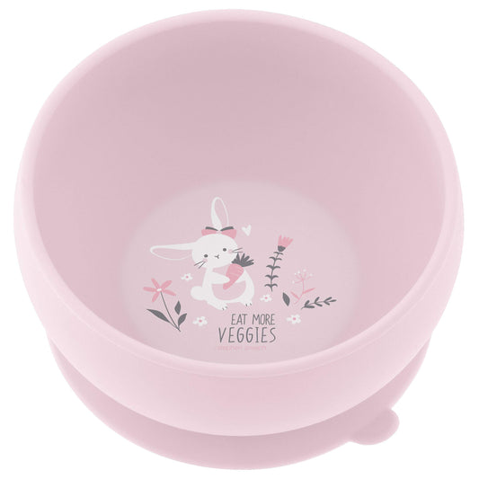 Stephen Joseph, Silicone Baby Bowls, Suction Bowl, Stay Put Suction Bowl, First Stage Self Feeding, Bunny