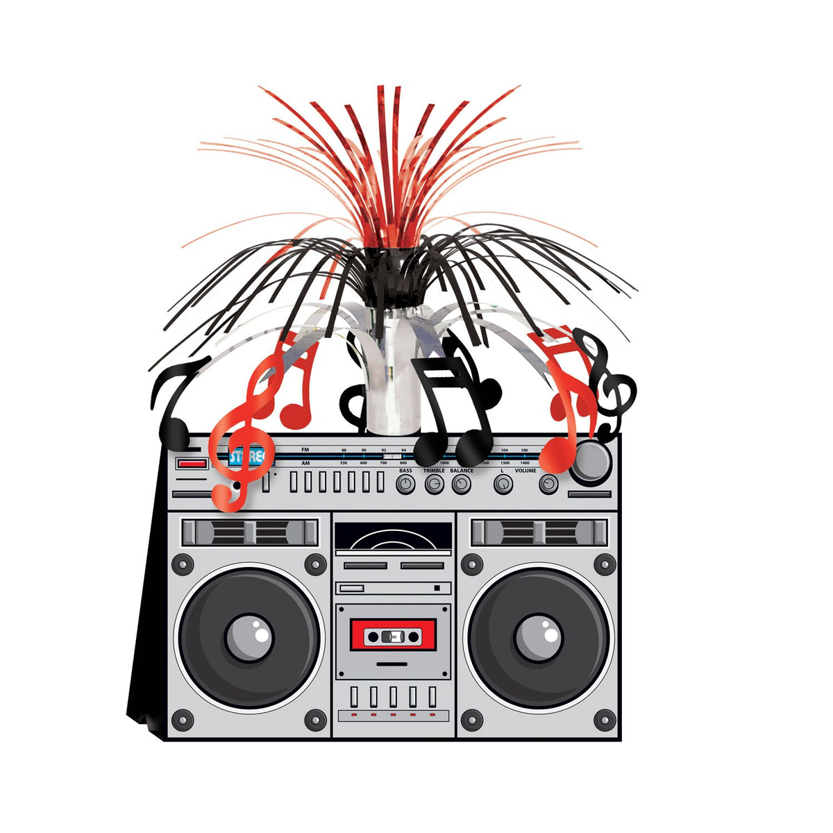 Beistle Decorative Cutout, 14", Gray/Black/Red
