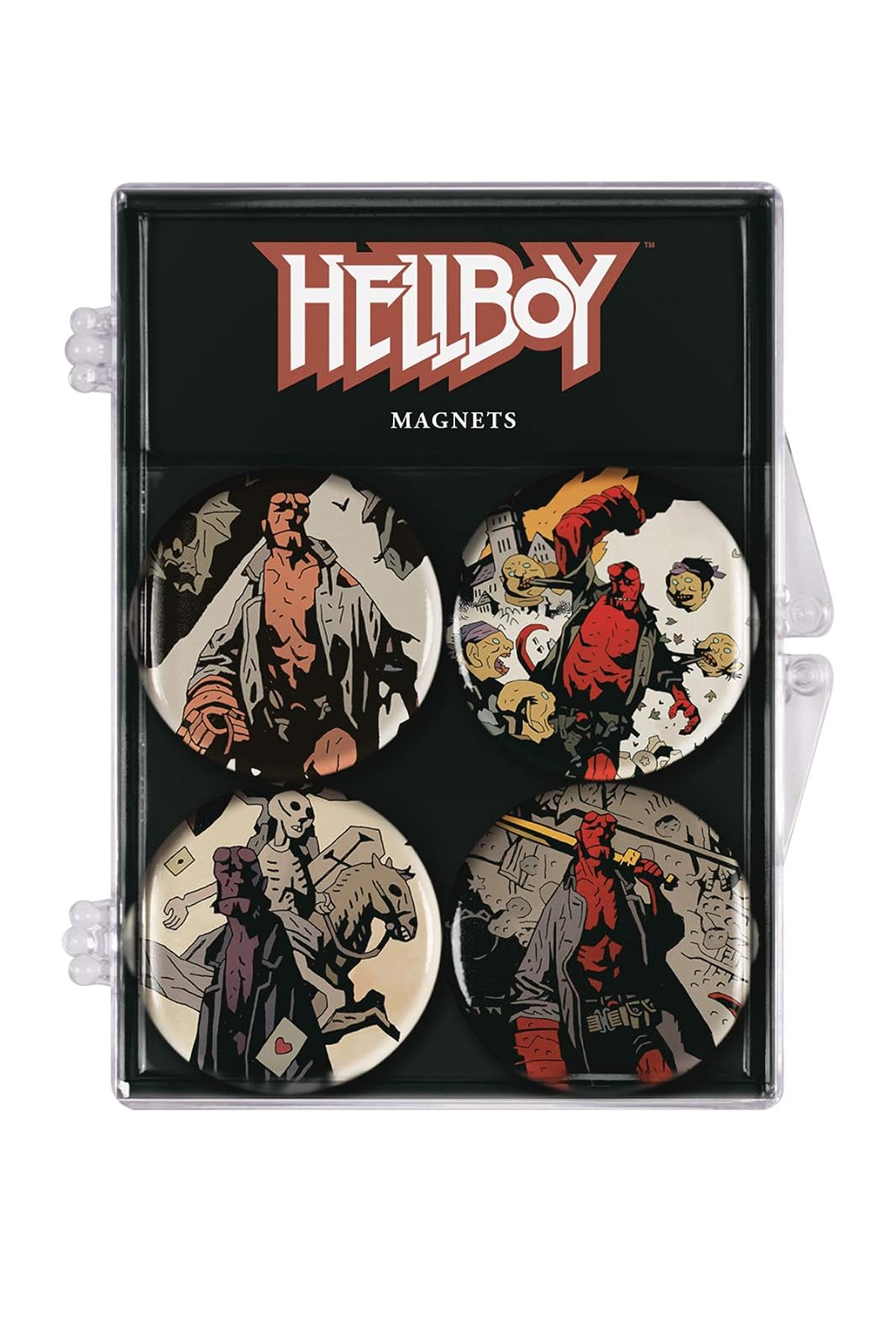 Dark Horse Deluxe Hellboy Magnet 4 Pack