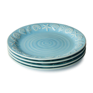 Certified International Dishware Plate, Medium, Blue