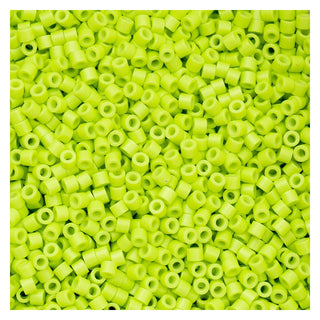 John Bead Craft Bead, Size 11, Chartreuse