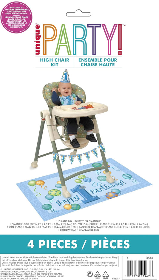 Unique Industries Unique Party Decoration, One size, Blue