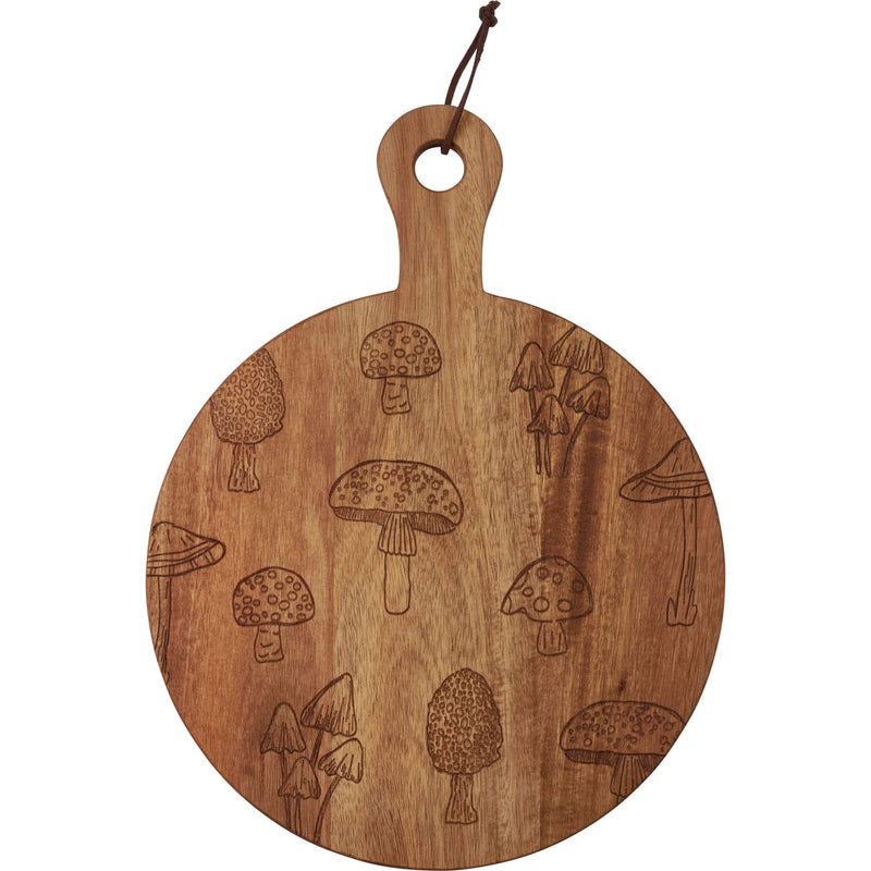 Primitives by Kathy Mushrooms Cutting Board