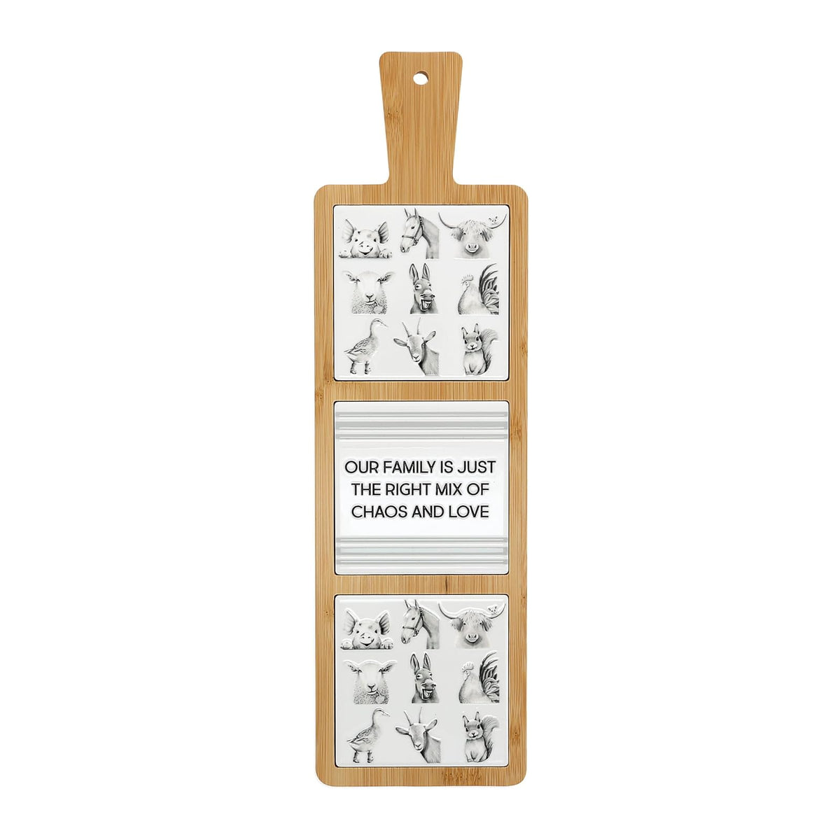 Pavilion Gift Company Trivet, 16.75", White, Brown, Gray