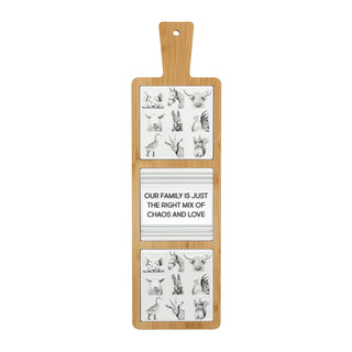 Pavilion Gift Company Trivet, 16.75", White, Brown, Gray
