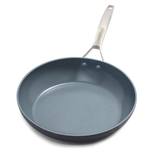 GreenPan Saute Fry Pan, 12" Frying Pan Skillet, Gray