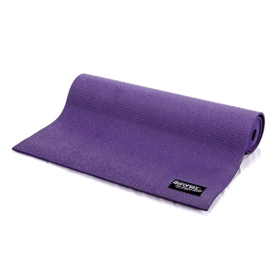 AGM Group Aeromat Elite Yoga/Pilates Mat, 72 x 24 Inches, Pastel Purple