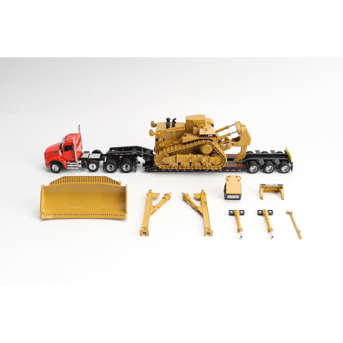 Diecast Masters Hobbies, Red With Cat D11 Dozer, Industrial