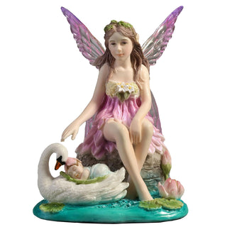 Veronese Design Figurine, 4 3/4 Inch, Lotus Fairy