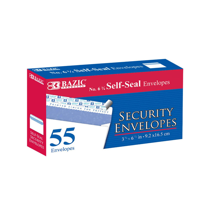 BAZIC PRODUCTS Envelope, 1-Pack, #6 3/4 (55-count)