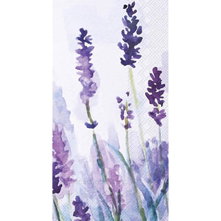 ihr SINCE 1977 Disposable Napkin, 8.5" x 4.5", Lavender