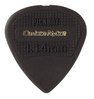 Osiamo Pickboy Edge, Sharp Tip, Carbon/Nylon, 1.14mm, 10 picks