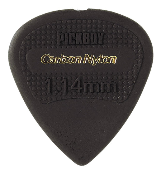 Osiamo Pickboy Edge, Sharp Tip, Carbon/Nylon, 1.14mm, 10 picks