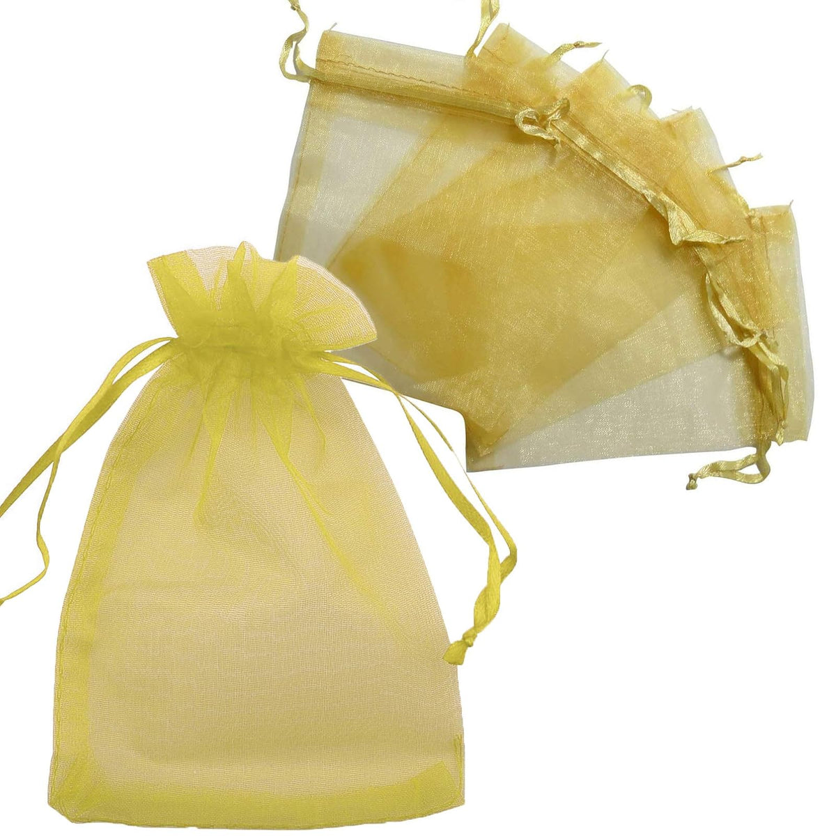 allgala Gift Wrap, 6x8 Inch (Pack of 100), Gold