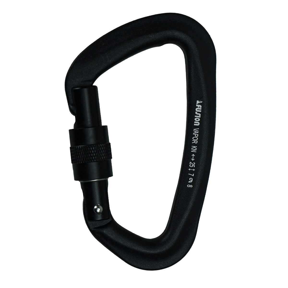 Fusion Carabiner, One Size, Black