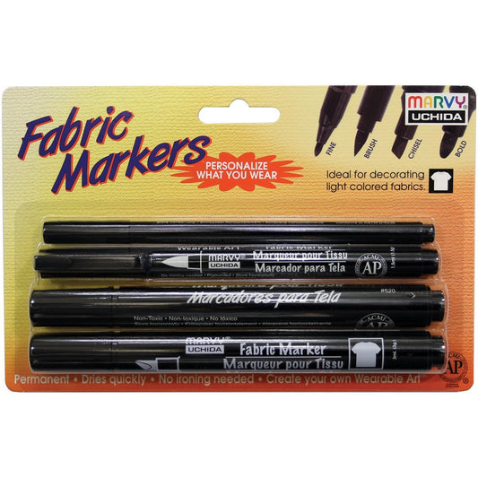 Uchida Marvy Fabric Markers Set