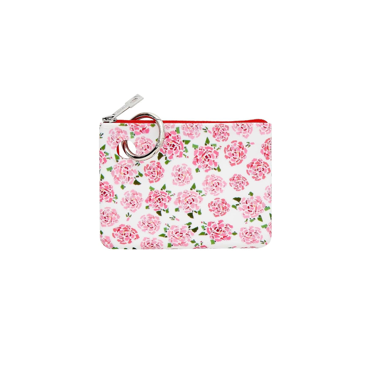 Oventure Coin Purse Pouch, Pink Multi, Mini Silicone Pouch