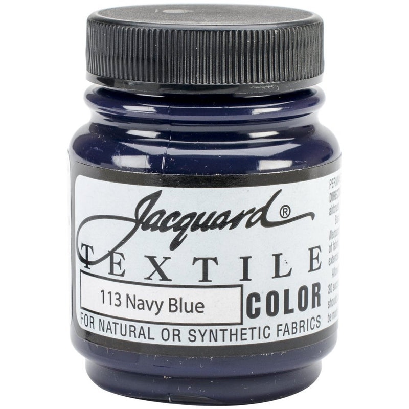 Jacquard Textile Paint 2.25 Oz Navy Blue