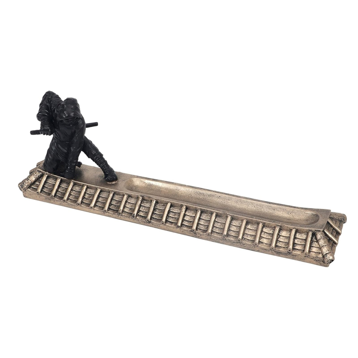 Urban Tokyo Incense Holder, Bronze and Black