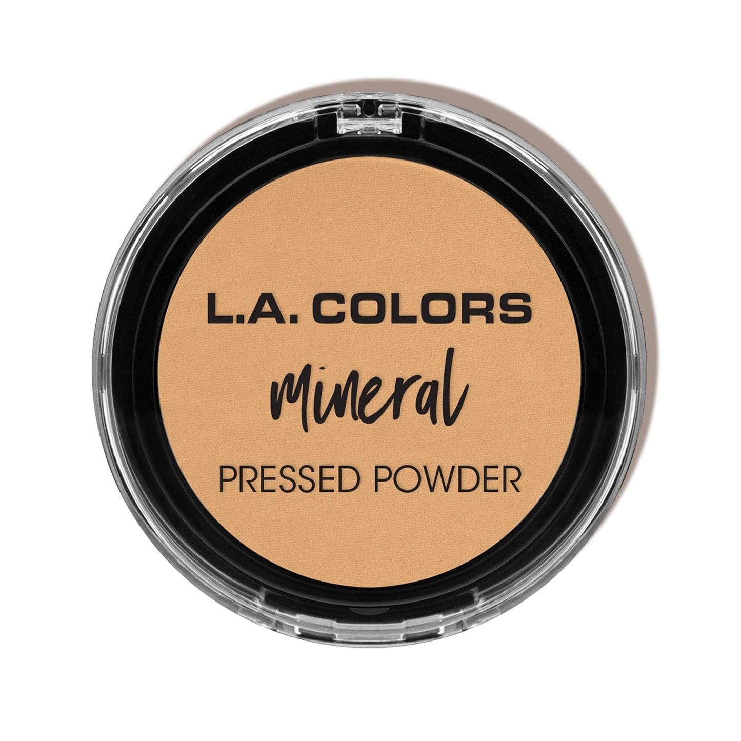 L.A. Girl COLORS Mineral Pressed Powder, Soft Honey, 1 Ounce