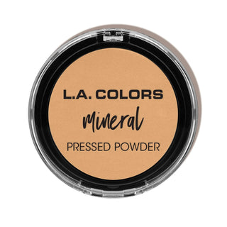 L.A. Girl COLORS Mineral Pressed Powder, Soft Honey, 1 Ounce