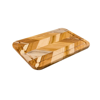 Lipper International Cutting Board, 9"L x 12.8"W, Brown
