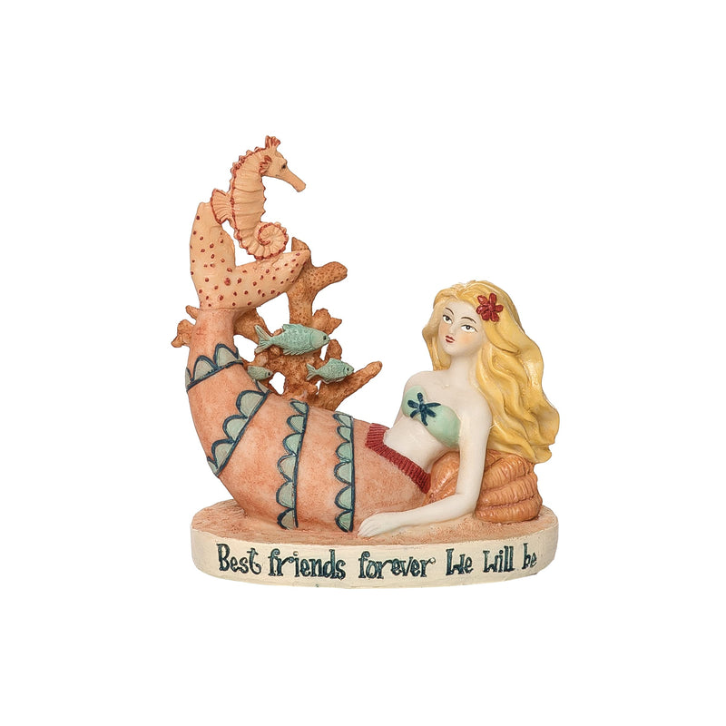 Beachcombers Best Friends Figurine, 5.43-inch Height, Home Decoration