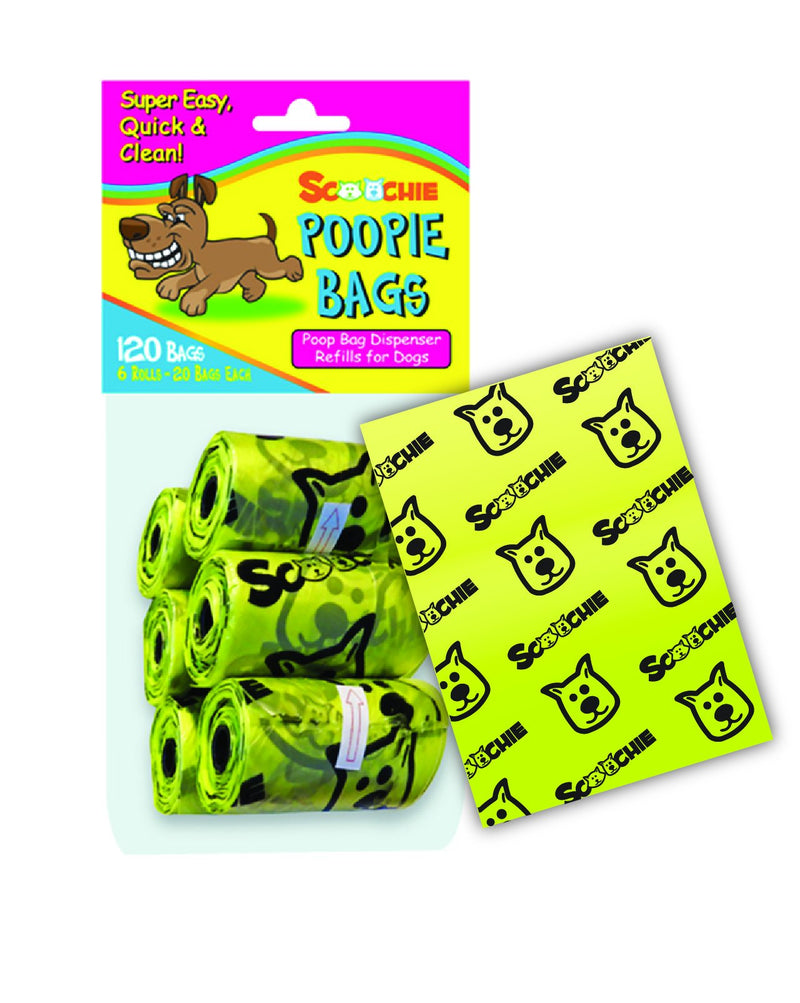 Scoochie Poopie Bag Refill Rolls 6/pkg-