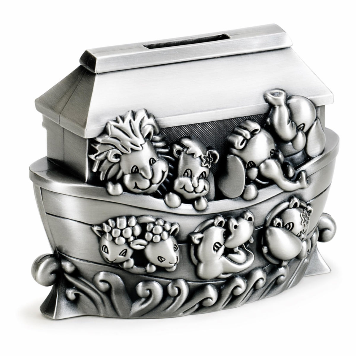 Creative Gifts International Money Bank, One Size, Pewter