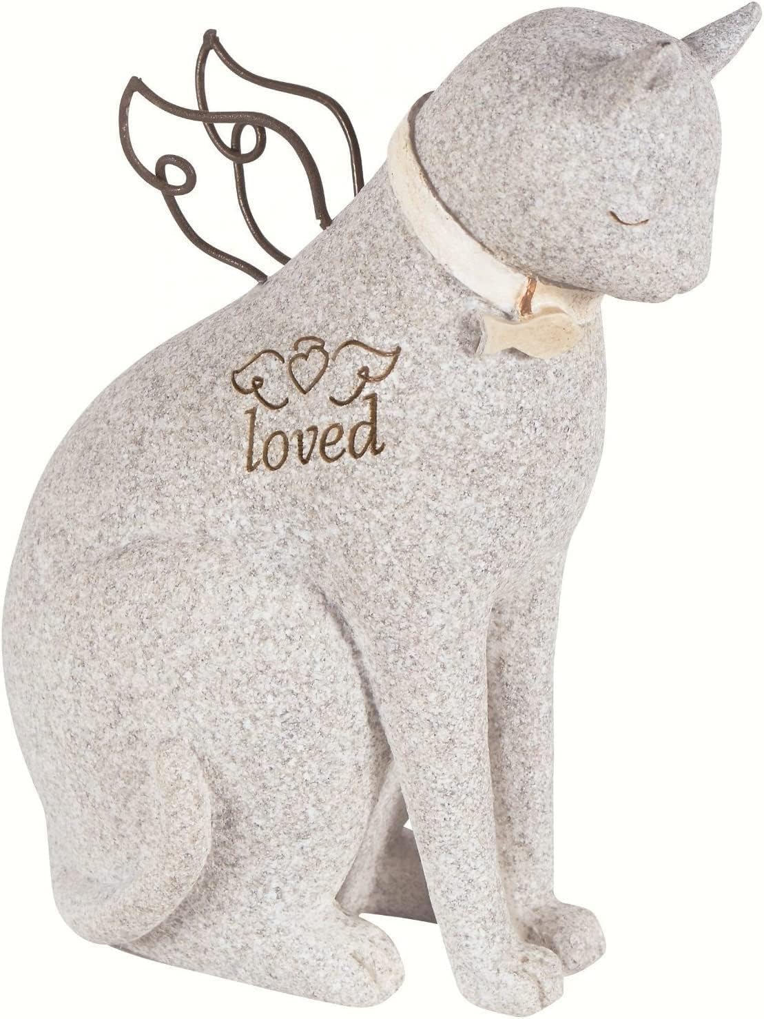 Carson "Faithful Angel" by Robin Davis Cat Figurine