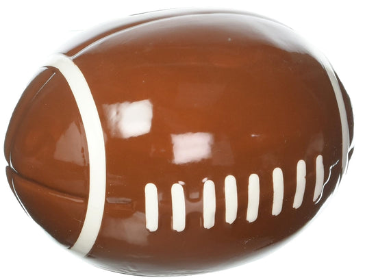 burton + BURTON Football Sports Themed Ceramic Kids Piggy Bank Bedroom Decor