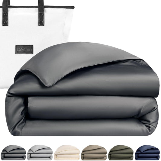 KOSMU Bed Linen Set, Queen, Duvet Cover / Slate