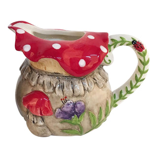 Blue Sky Clayworks Pitcher, 8 Ounces, Multicolor