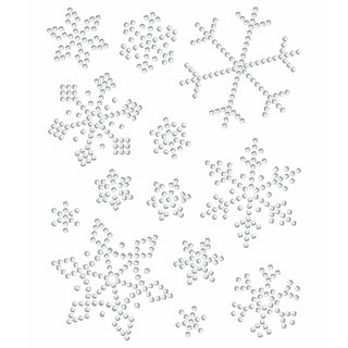 Rhinestone Genie Iron On Transfer Design, Large, Crystal Clear Rhinestones