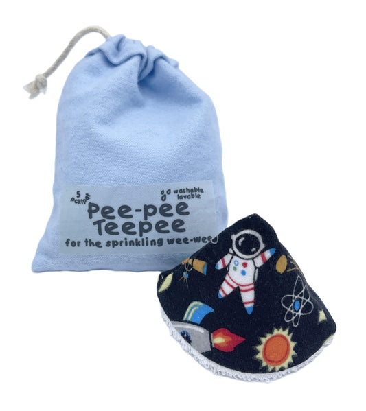 Pee-Pee Teepee Space Laundry Bag