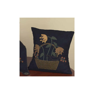 Home Collections by Raghu Pillow, 14" x 14", Black