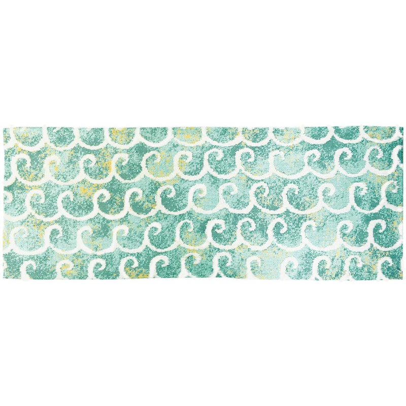 Simple Spaces Dancing Waves Indoor Rug (21" x 54")