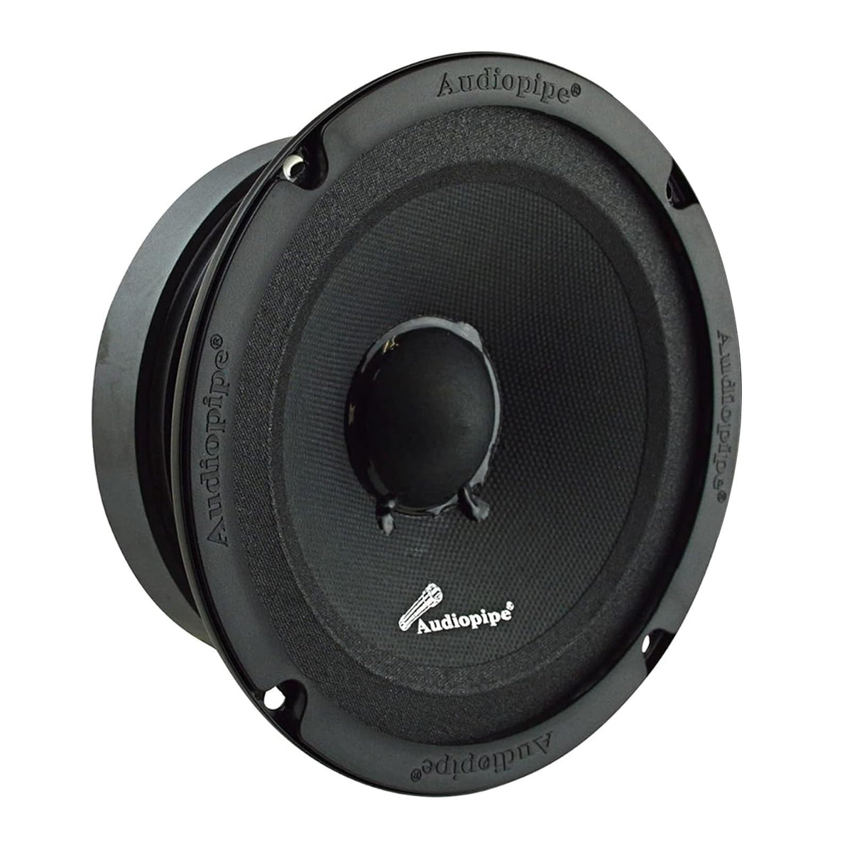Audiopipe Speakers, 6", Black
